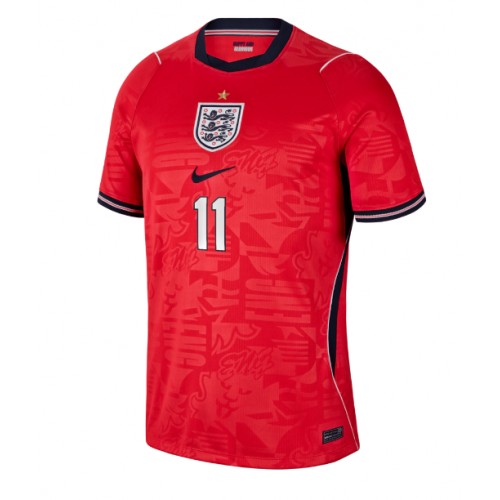 England Marcus Rashford #11 Replika Bortatröja VM 2026 Kortärmad